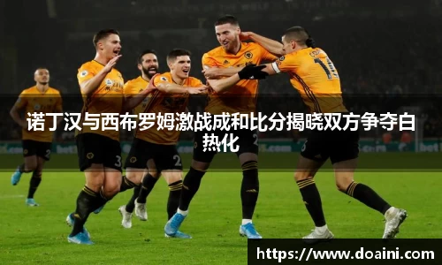 诺丁汉与西布罗姆激战成和比分揭晓双方争夺白热化